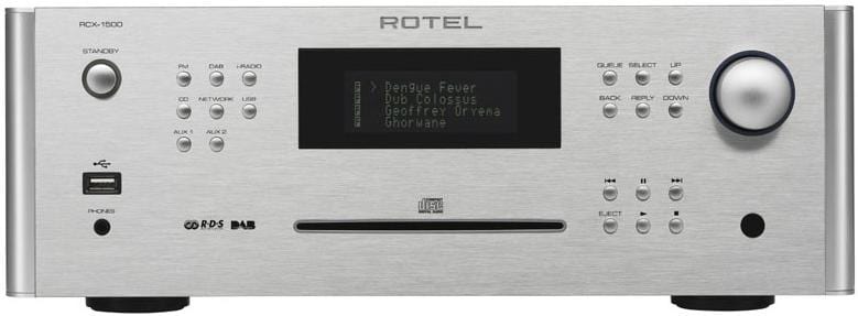 Rotel RCX-1500 zilver - Stereo receiver