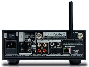 Naim UnitiQute 2 - achterkant - Stereo receiver