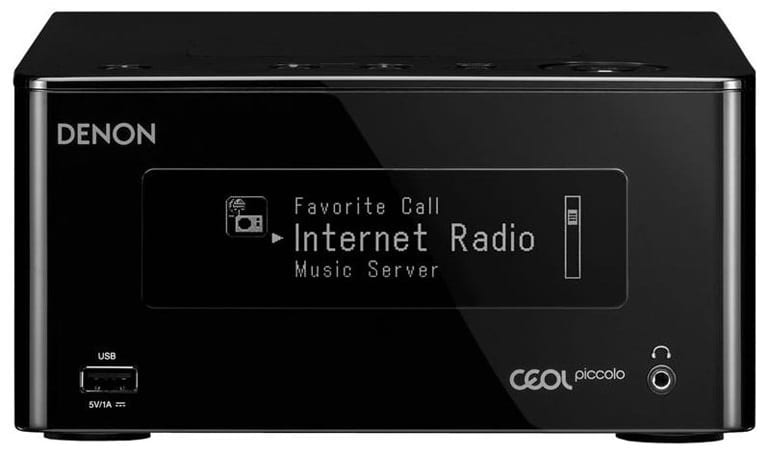 Denon Ceol Piccolo DRA-N4 zwart - Stereo receiver