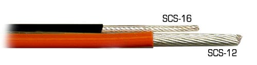 Van den Hul SCS 16 zwart - Luidsprekerkabel