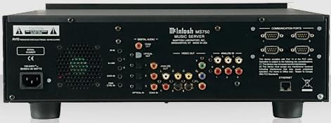 McIntosh MS750 - achterkant - Audio streamer