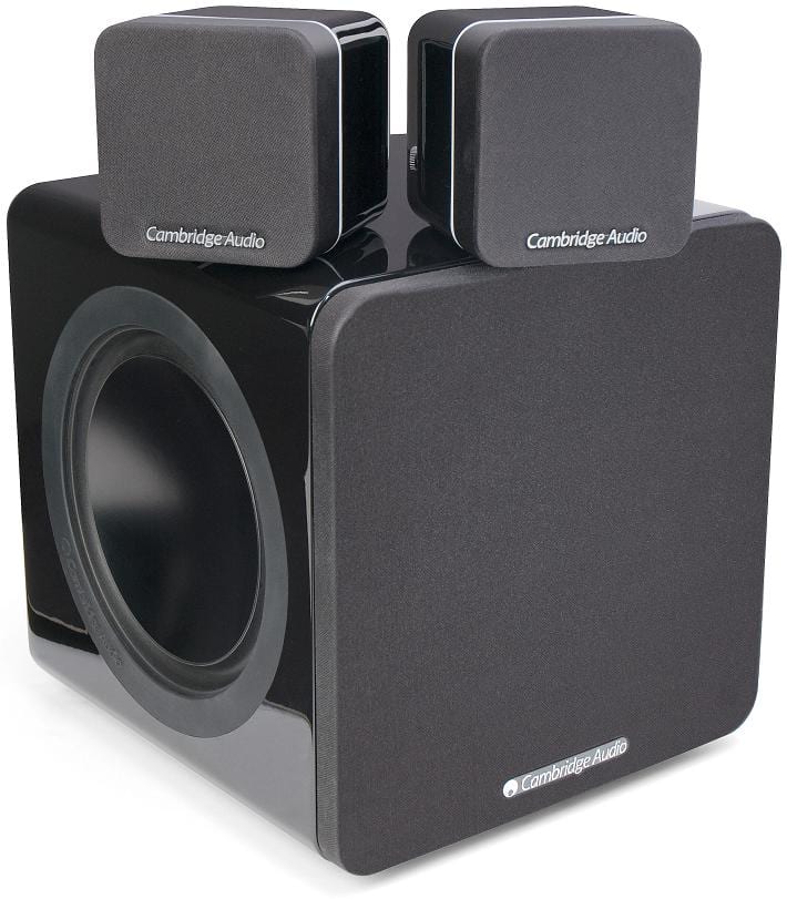 Cambridge Audio MINX System 212 zwart hoogglans - Speaker set