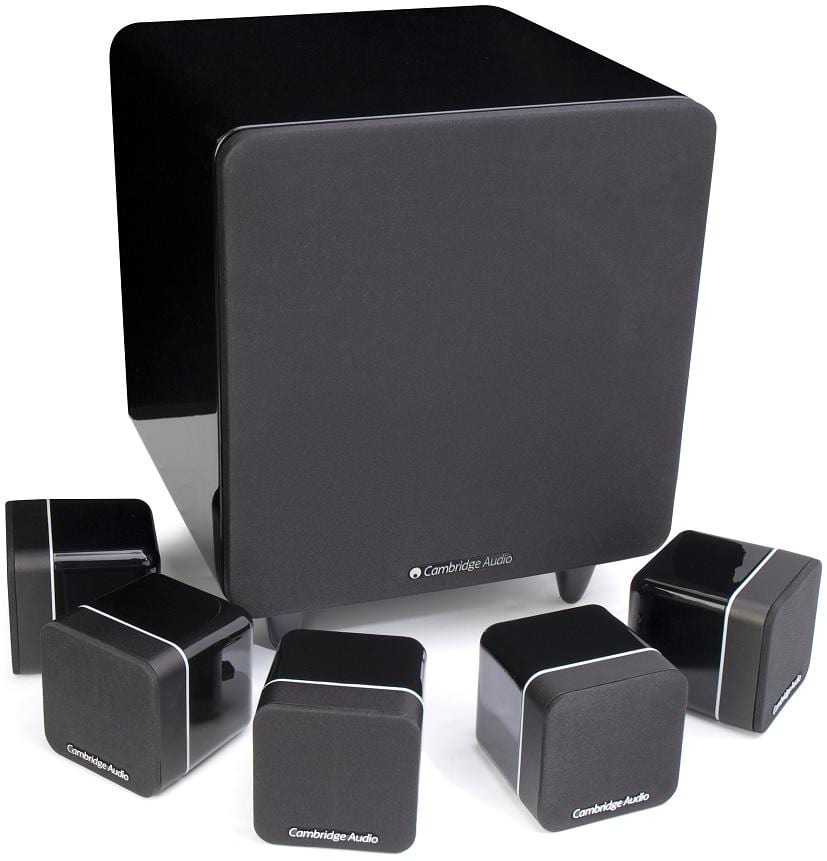 Cambridge Audio MINX System 315 zwart hoogglans - Speaker set