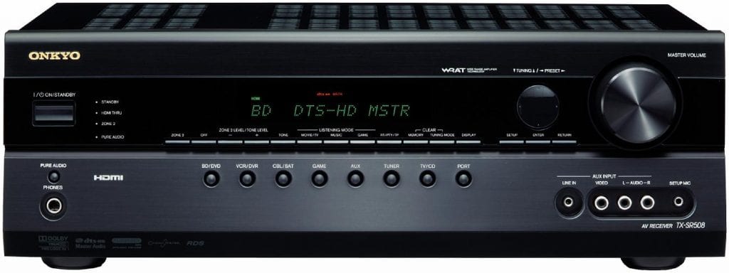 Onkyo TX-SR508 zwart - AV Receiver