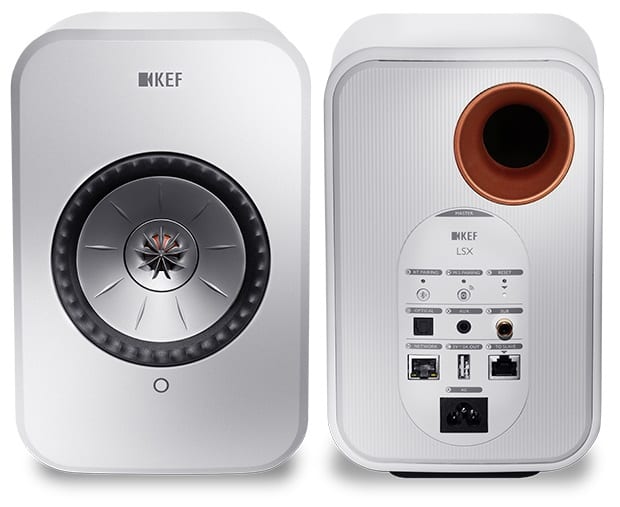 KEF LSX wit hoogglans - paar - Wifi speaker
