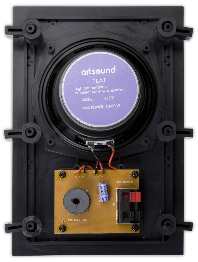 Artsound FL301 - achterkant - Inbouw speaker