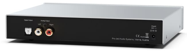 Pro-Ject CD Box S2 zwart - achterkant - CD speler