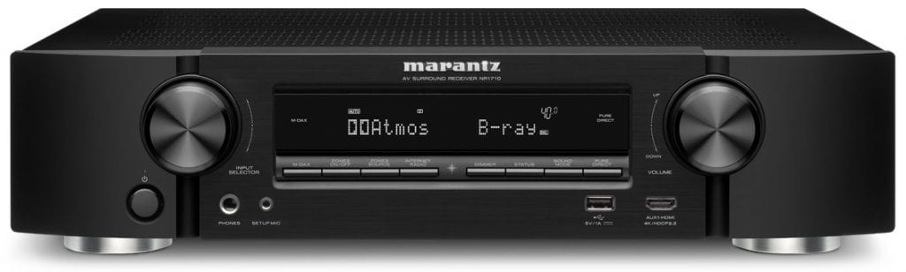 Marantz NR1710 zwart - AV Receiver