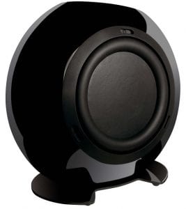 KEF HTB2 S.E. zwart hoogglans