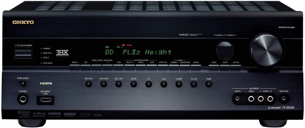 Onkyo TX-SR608 zwart - AV Receiver
