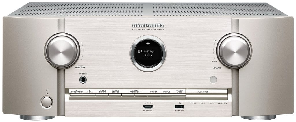 Marantz SR5014 zilver/goud - AV Receiver