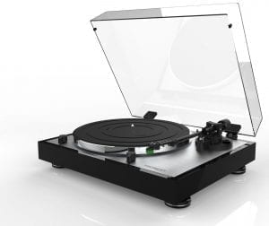 Thorens TD 402 DD zwart hoogglans