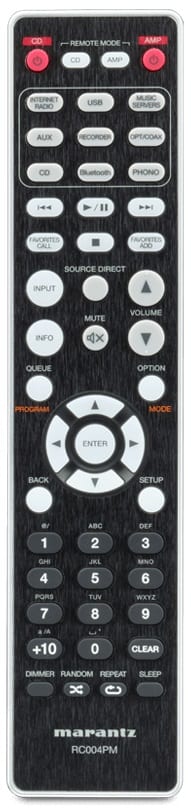 Marantz PM7000N zilver/goud - afstandsbediening - Stereo receiver