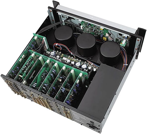 Rotel RSP-1098 zilver - binnenwerk - Surround processor