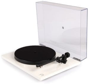 Rega Planar 1 Plus Carbon wit hoogglans