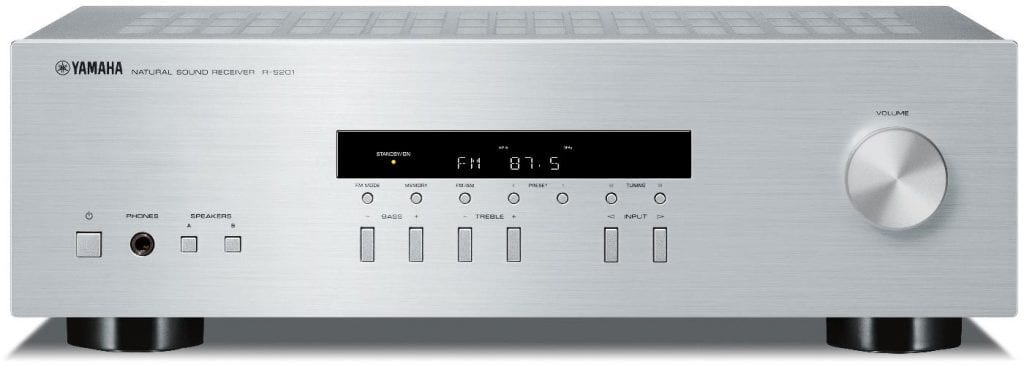 Yamaha R-S201 zilver - Stereo receiver