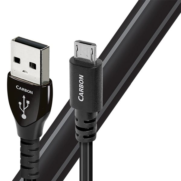 AudioQuest USB A/Micro Carbon 1,5 m. - USB kabel