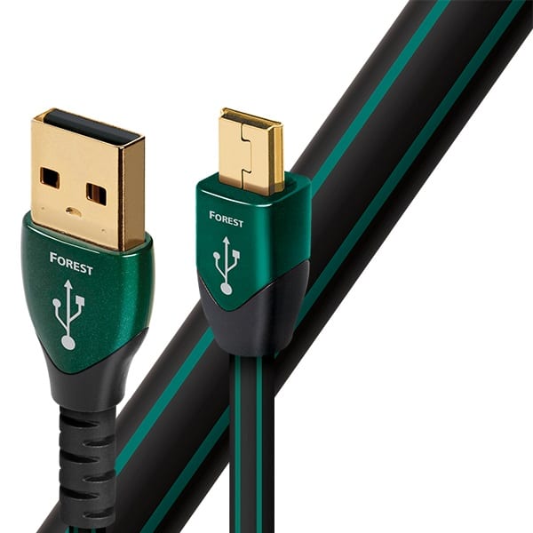 AudioQuest USB A/Mini Forest 0,75 m. - USB kabel