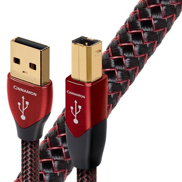AudioQuest USB A/B Cinnamon 5,0 m. - USB kabel