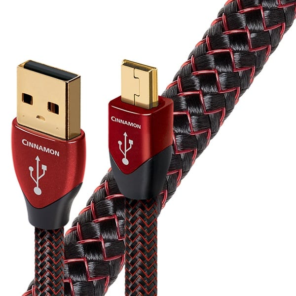 AudioQuest USB A/Mini Cinnamon 5,0 m. - USB kabel