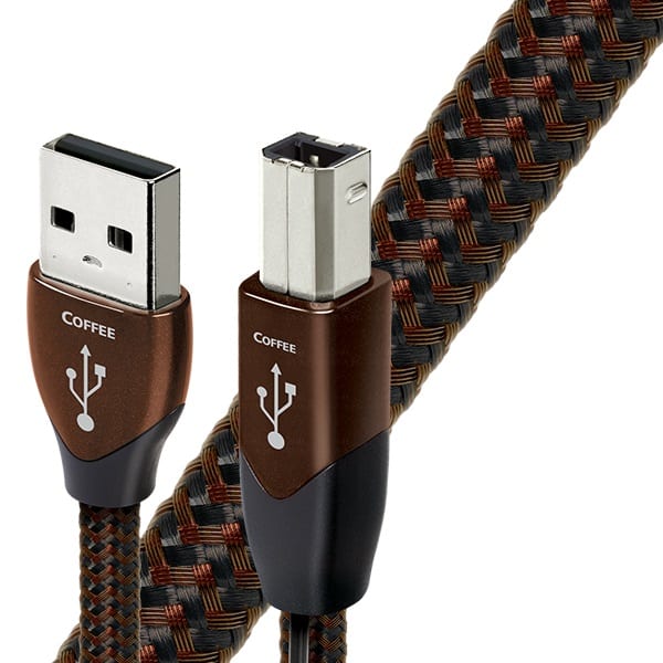 AudioQuest USB A/B Coffee 5,0 m.