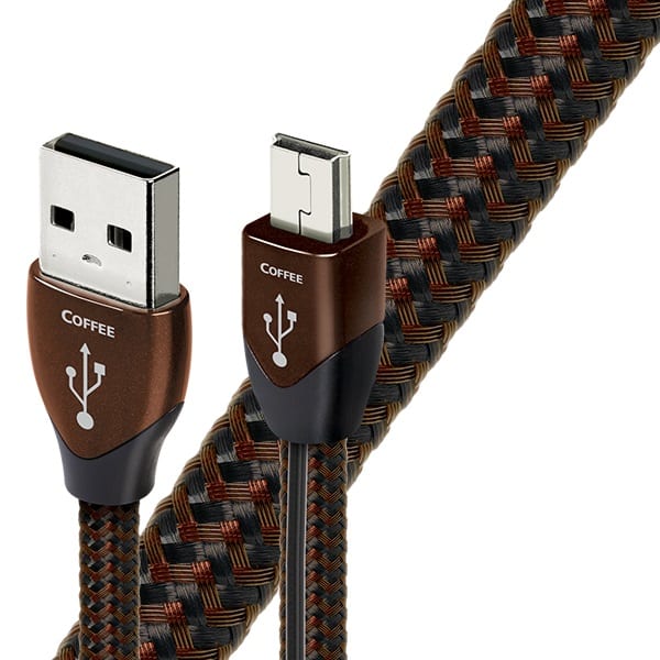 AudioQuest USB A/Mini Coffee 0,75 m. - USB kabel