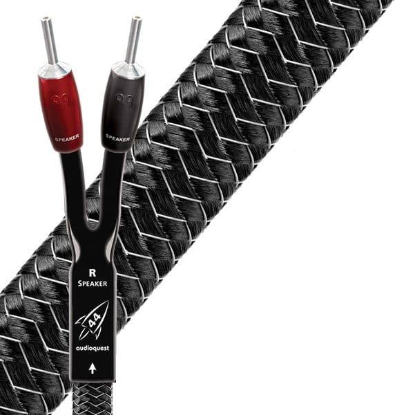 AudioQuest Rocket 44 BW | Banaan | 7,0 m. - Luidsprekerkabel