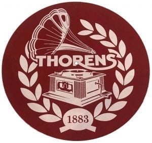 Thorens Viltmat 1883 rood/wit