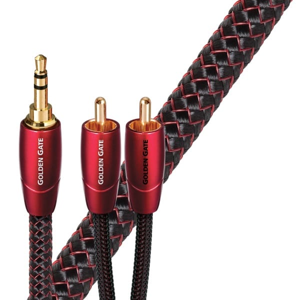 AudioQuest 3,5″/RCA Golden Gate 1,0 m. - Aux kabel