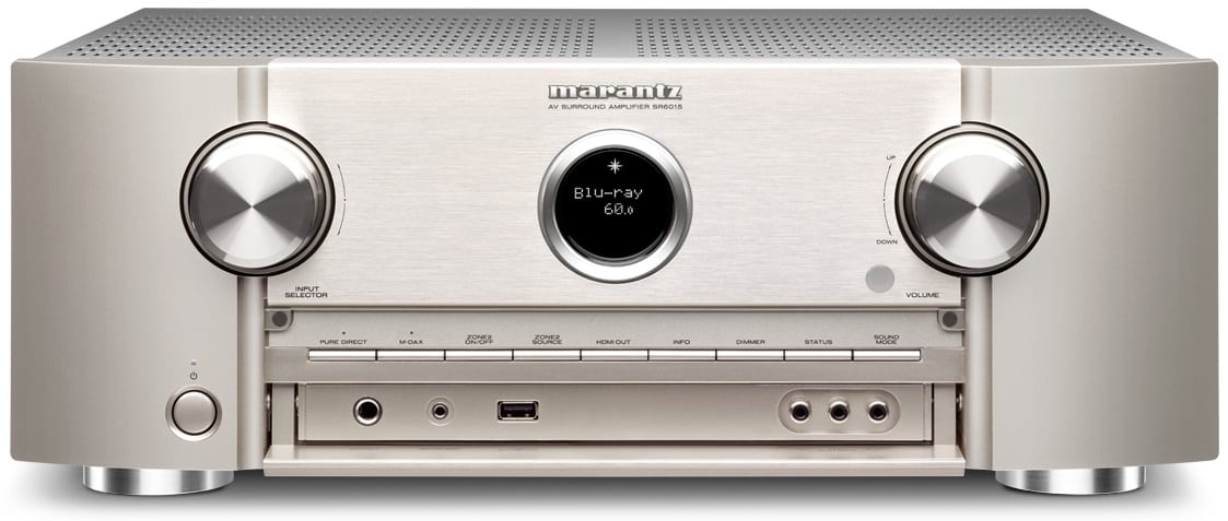 Marantz SR6015 zilver/goud - AV Receiver