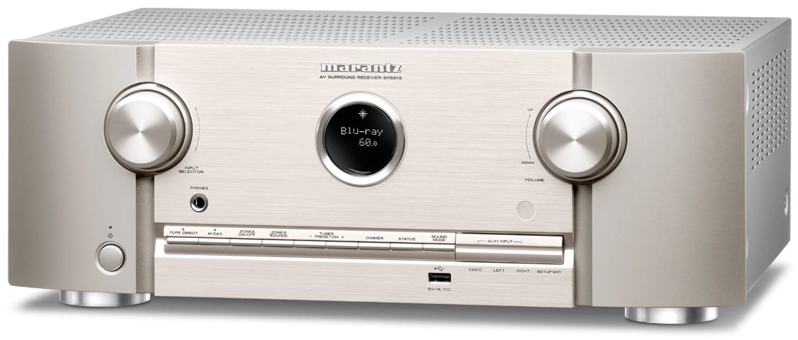 Marantz SR5015 zilver/goud - AV Receiver