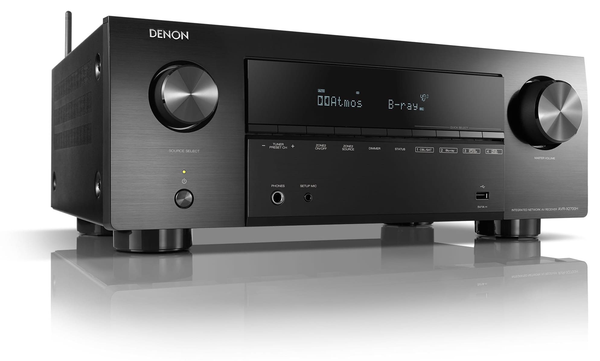 Denon AVR-X2700H zwart - AV Receiver