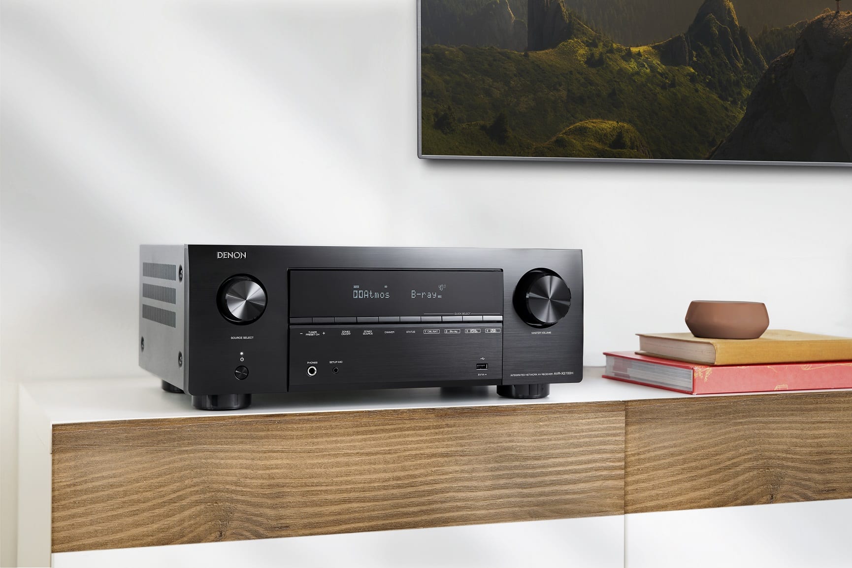 Denon AVR-X2700H zwart - lifestyle - AV Receiver