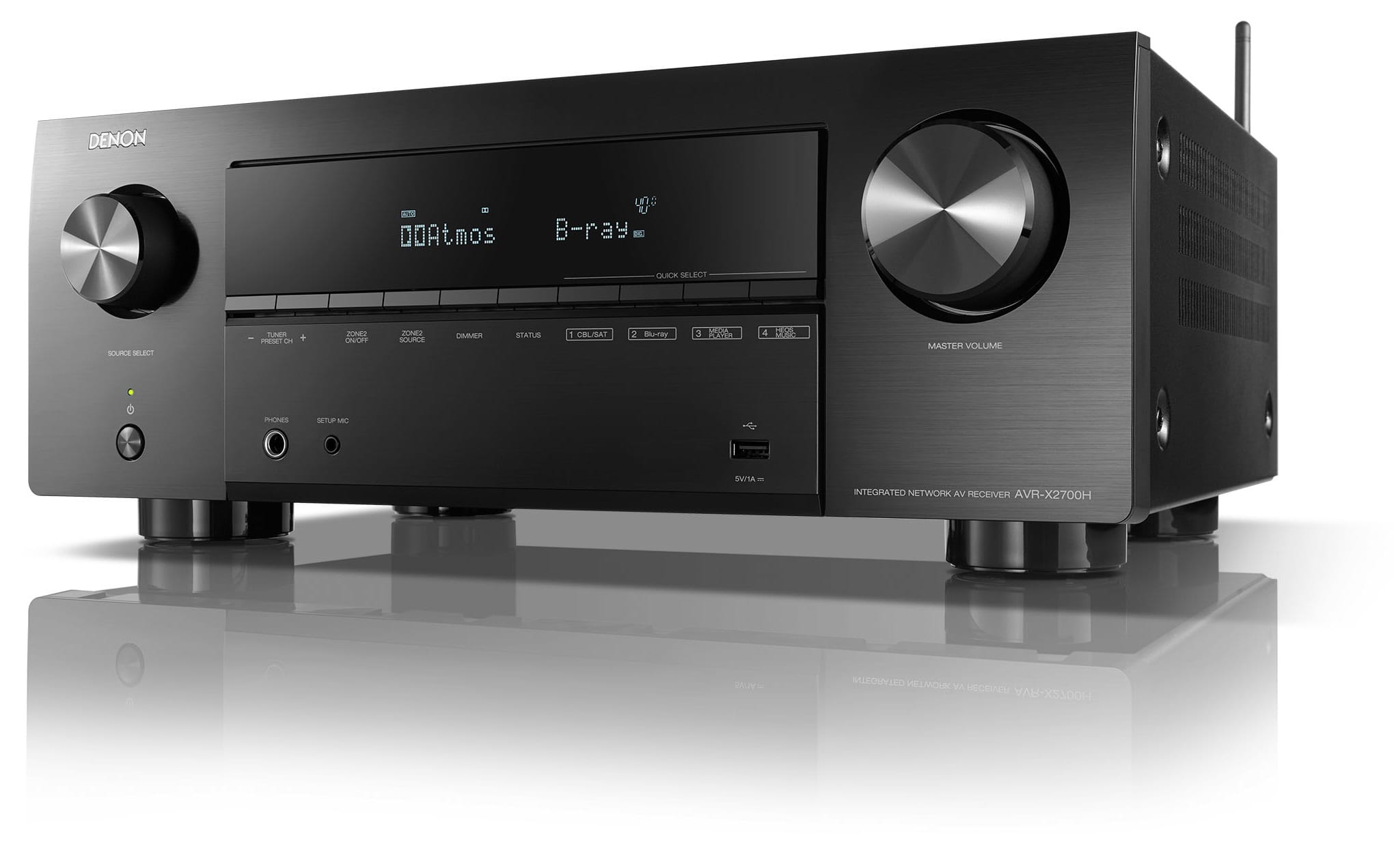 Denon AVR-X2700H zwart - AV Receiver