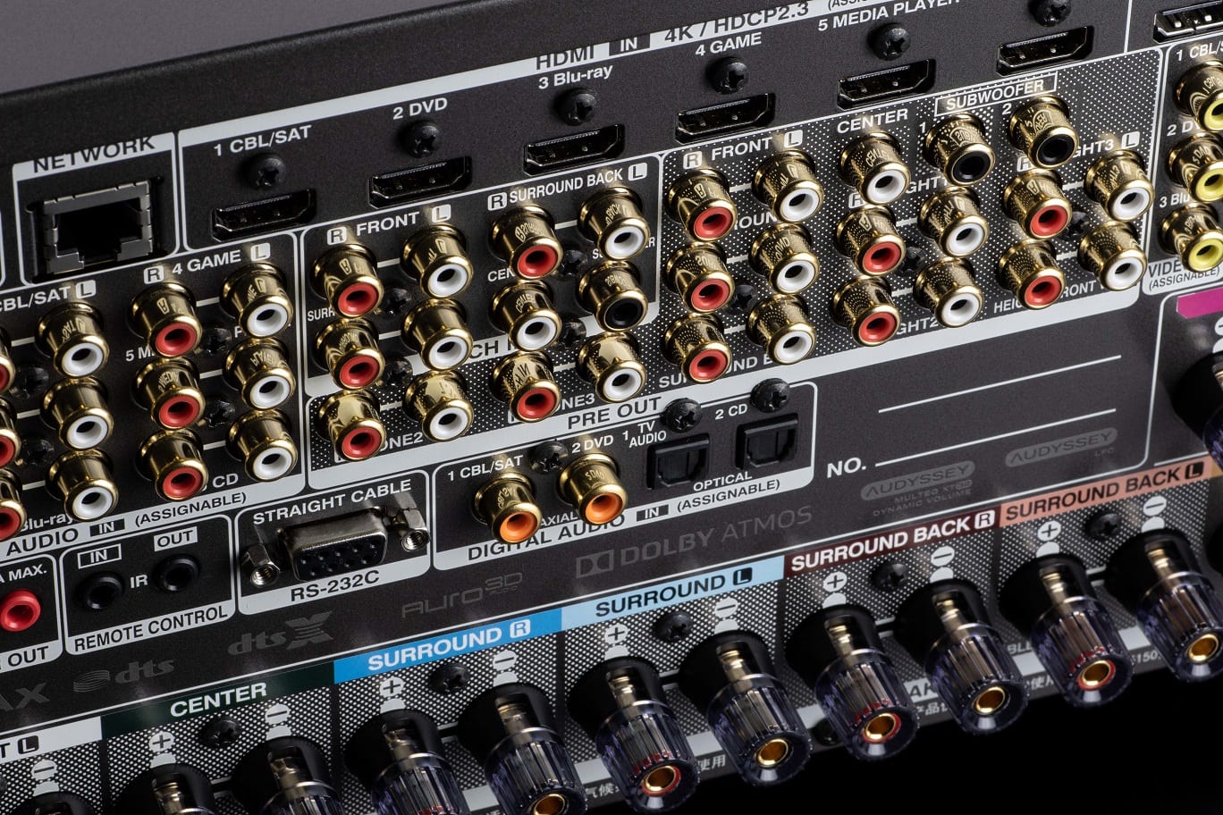 Denon AVC-A110 silver graphite - AV Receiver