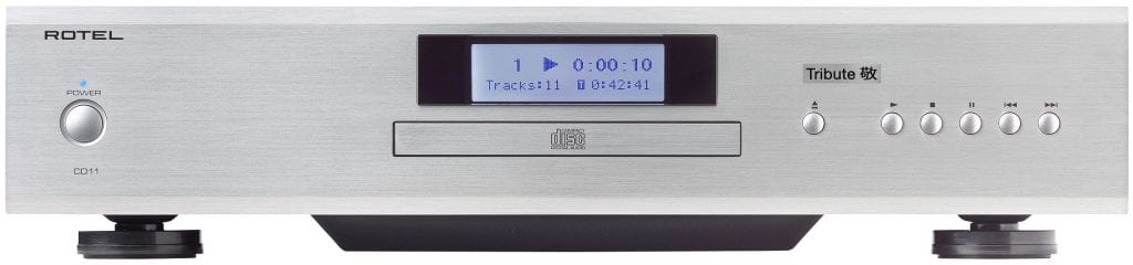 Rotel CD-11 Tribute zilver