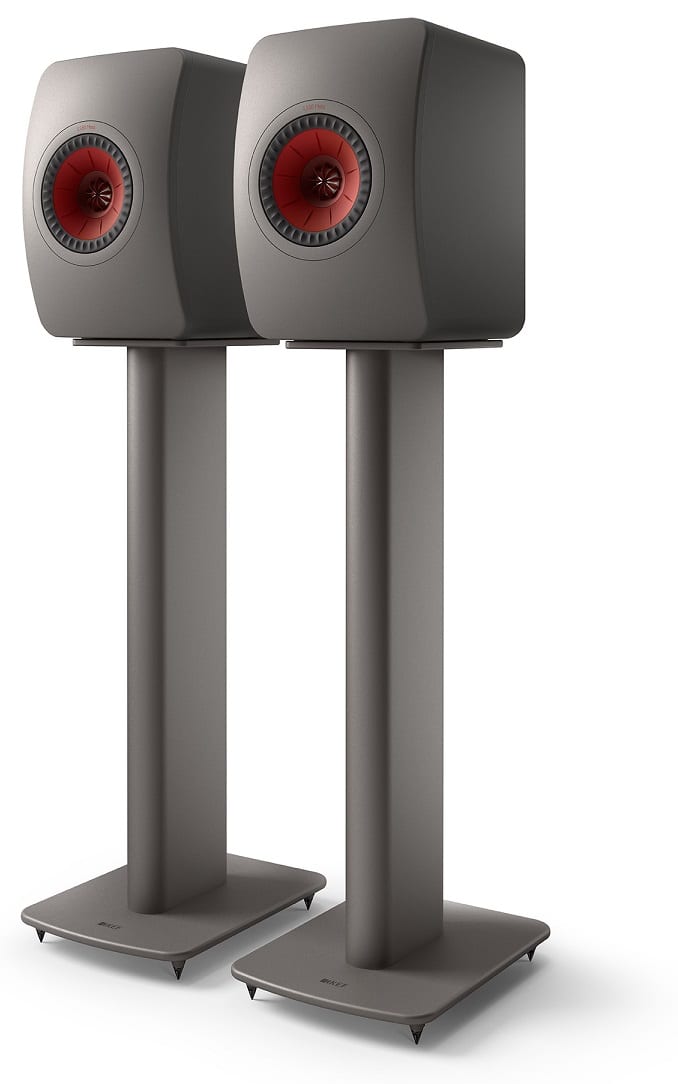 KEF S2 Floor Stands titanium - Speaker standaard