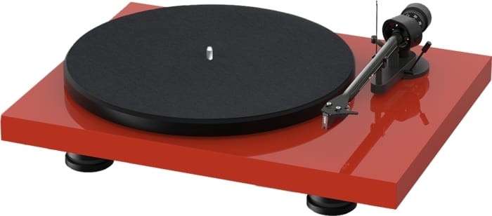 Pro-Ject Debut Carbon EVO rood hoogglans