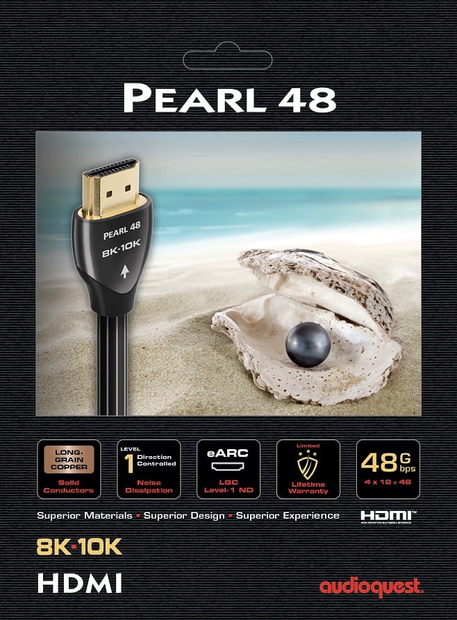 AudioQuest HDMI Pearl 48 1,0 m. - HDMI kabel