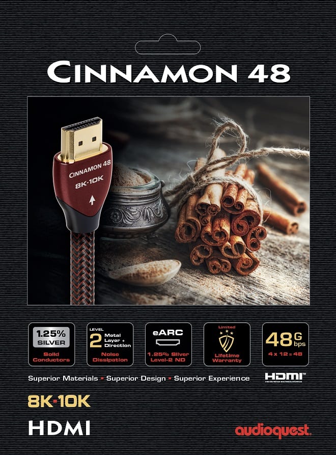 AudioQuest HDMI Cinnamon 48 5,0 m. - HDMI kabel