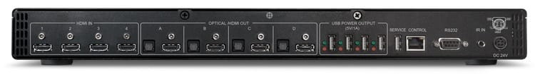 CYP OR-44U-4K22 - achterkant - HDMI switch