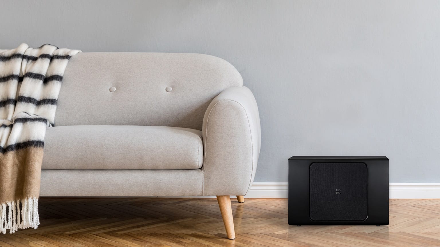 Bluesound Pulse Sub plus zwart - lifestyle - Subwoofer