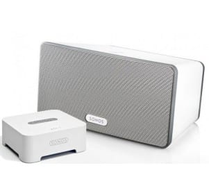 Sonos Giftpack Play:3 wit + bridge - Wifi speaker