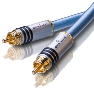 Oehlbach XXL Series 2 1,0 m. - RCA kabel