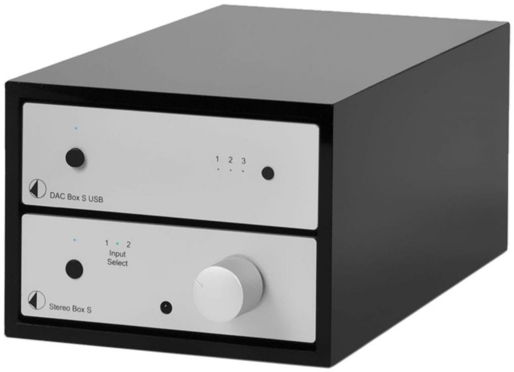 Pro-Ject Design Box Acryl 2 zwart hoogglans - Audio accessoire