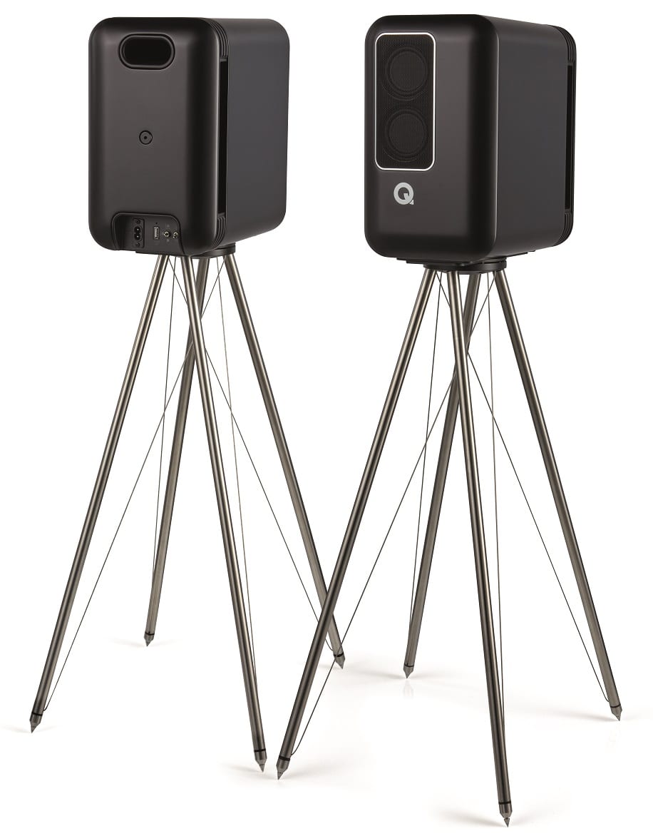 Q Acoustics Active 200 G zwart - Actieve speaker
