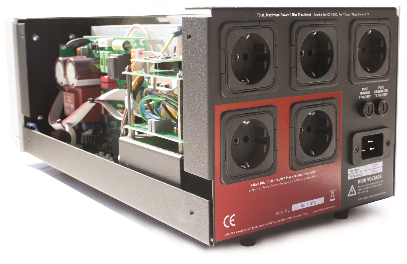 IsoTek EVO3 Mosaic Genesis zilver - Netfilter