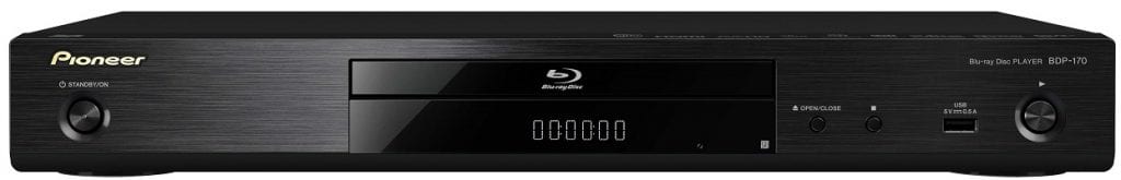 Pioneer BDP-170 zwart - Blu ray speler