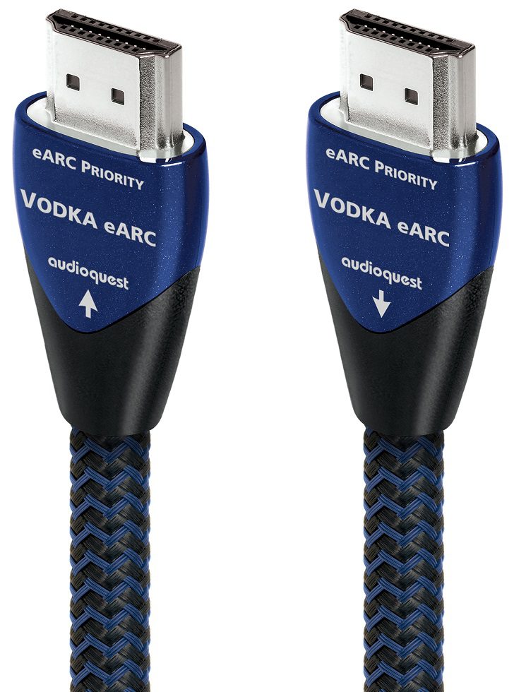 AudioQuest HDMI Vodka eARC 3,0 m. - connection panel - HDMI kabel