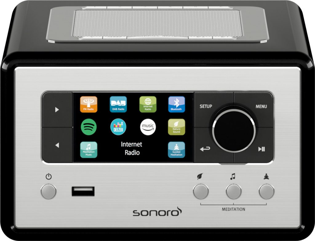 Sonoro Relax SO-810 V2 zwart - Radio